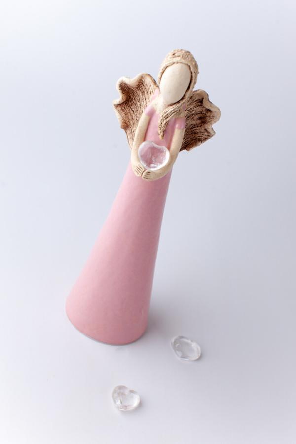 Anděl pink 35 cm - Image 8