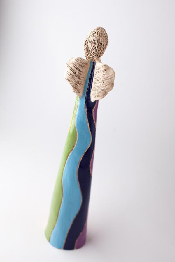 Čakrový anděl 55 cm svisle lesk - Image 5