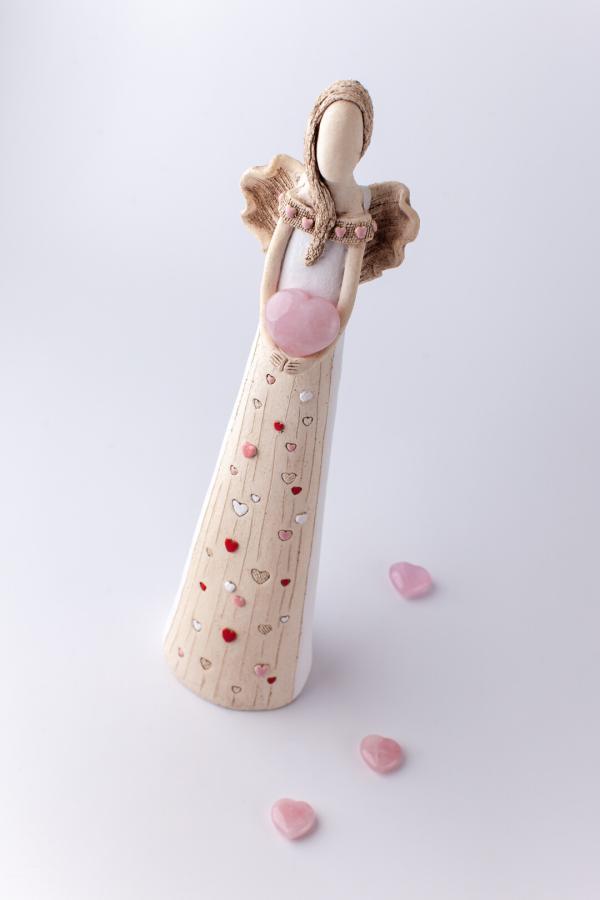 Srdíčkový anděl 55 cm - Image 4